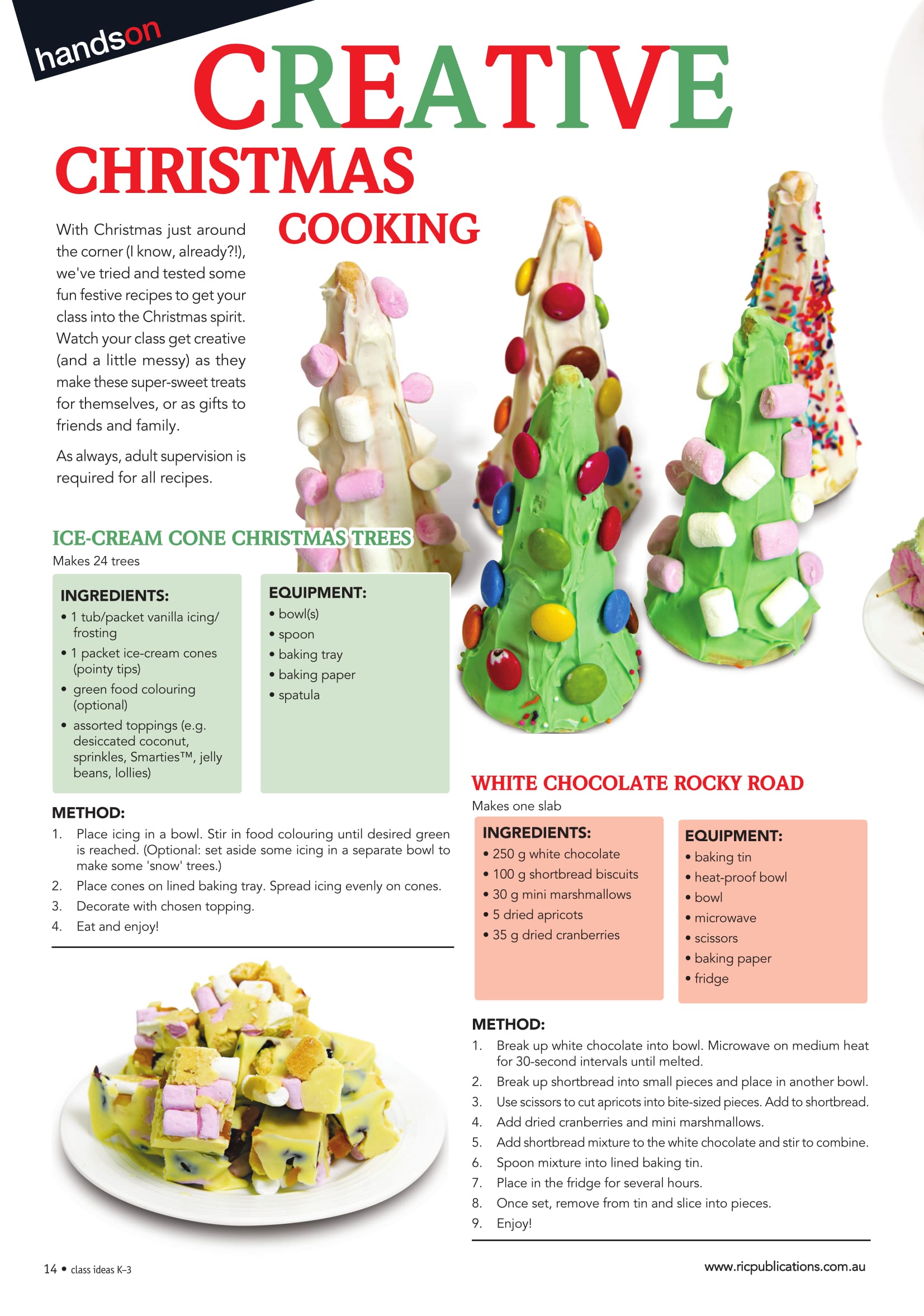 Creative Christmas Cooking | R.I.C Publications